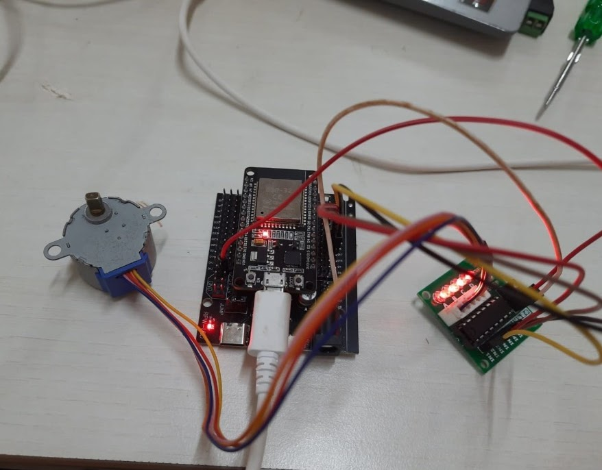 Stepper Motor Control Setup